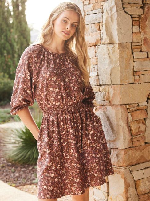 Ellerie Elastic Waist Dress