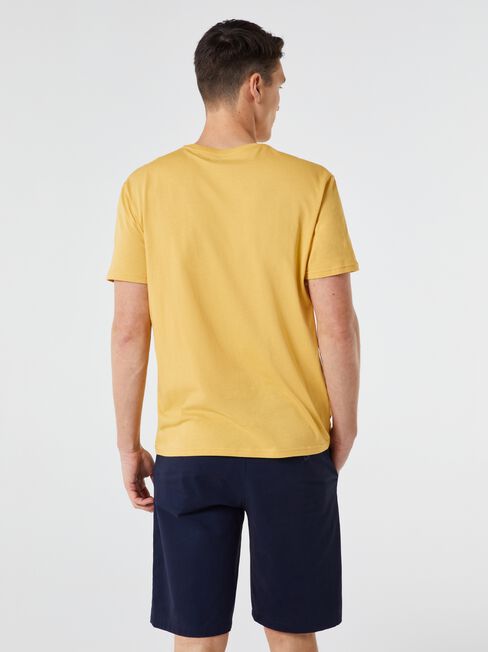 SS Logan Print Crew Tee