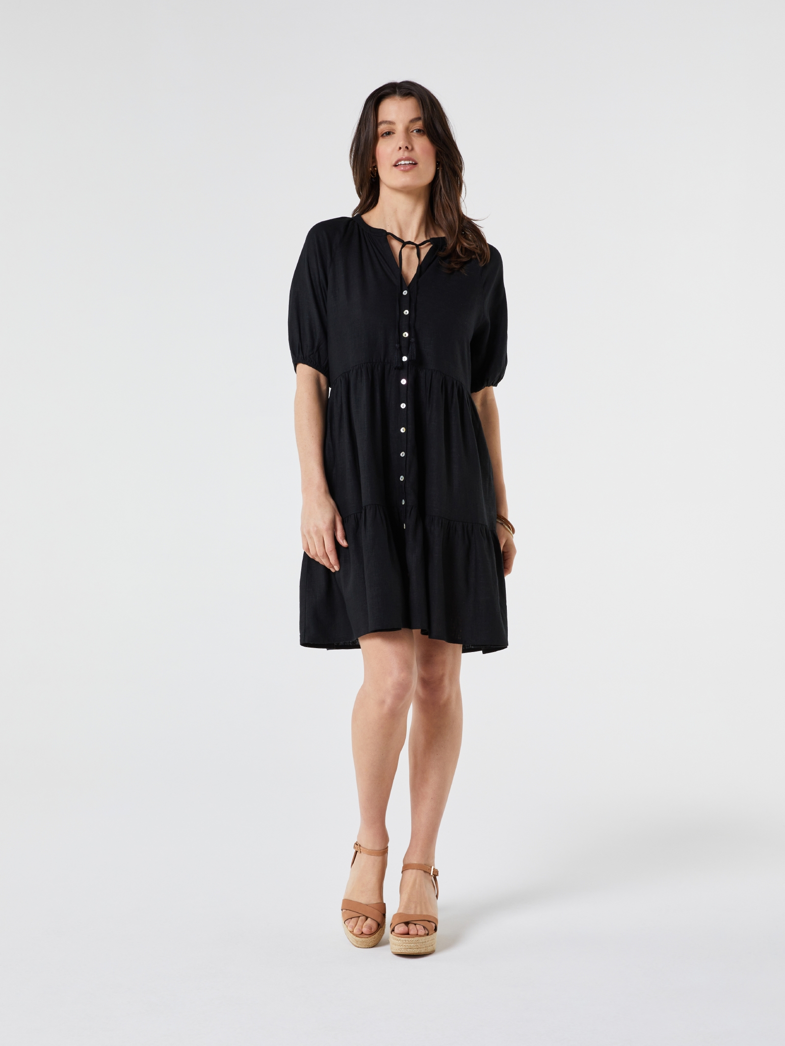 Felicity Button Down Dress