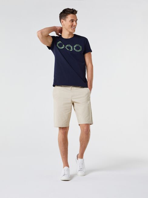 SS Albert Print Crew Tee