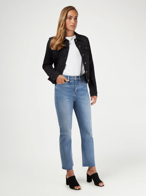 Classic Stretch Denim Jacket