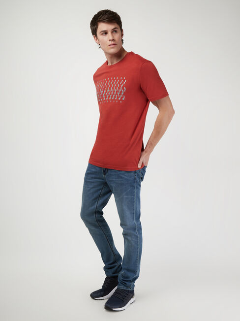 SS Jansen Print Crew Tee