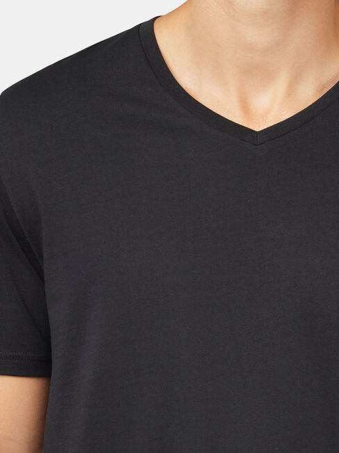 Basic Short Sleeve V-Neck Tee