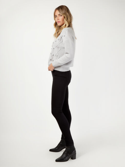 Maya Cable Bobble Knit