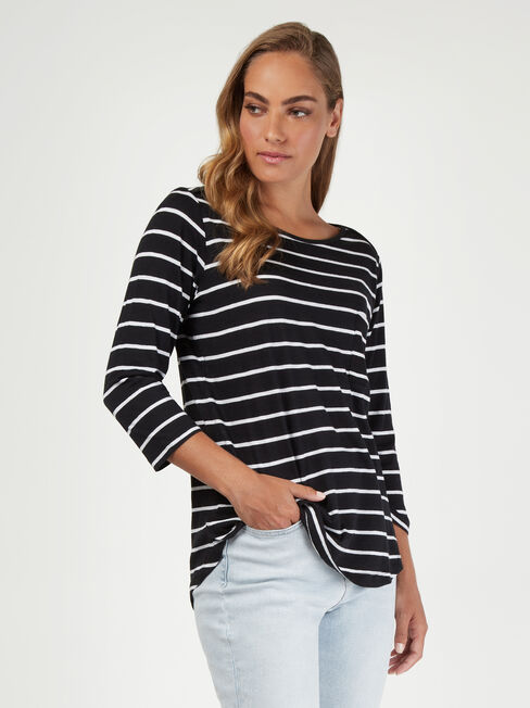 Essential Boatneck Tee