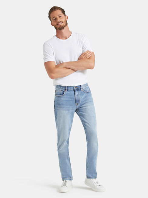 Slim Tapered Jeans Modern Blue