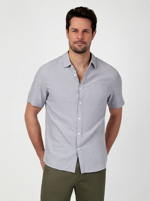 SS Wolf Textured Shirt