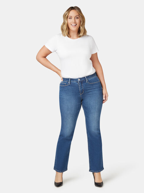 Curve Embracer Bootcut Jeans