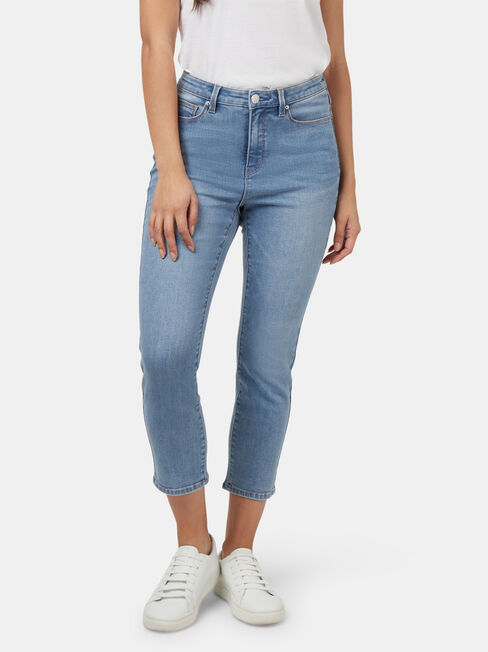 Kara Mid Waisted Skinny Capri