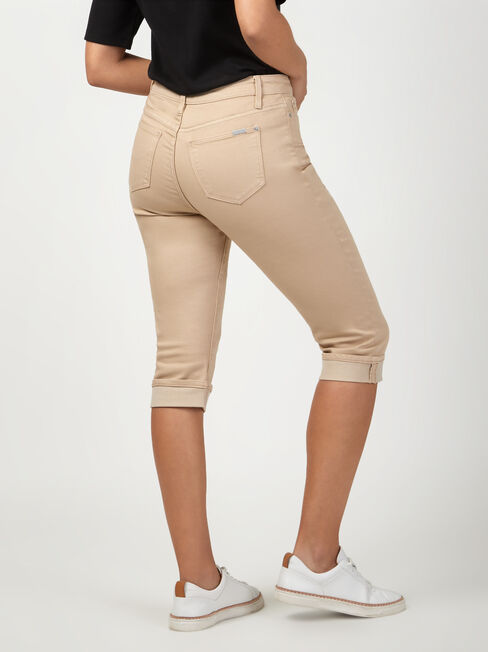 Mid Waisted Pedal Pusher