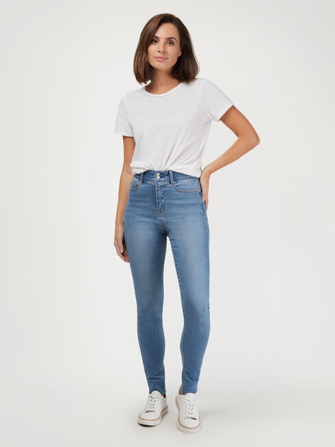 Tummy Trimmer Skinny Jeans
