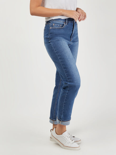 Brooke High Waisted Tapered Jeans