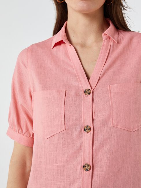 Callie Cropped Shirt