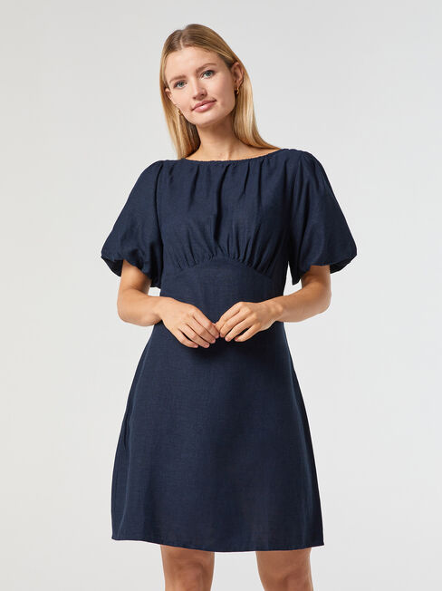 Poppy Puff Sleeve Dress