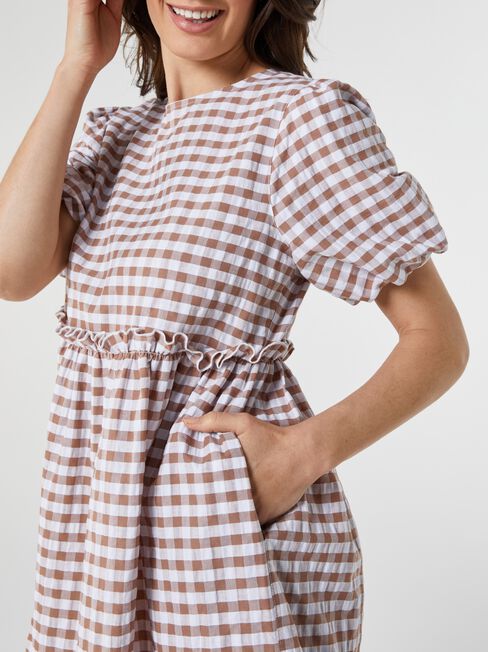 Arabella Bubble Sleeve Dress