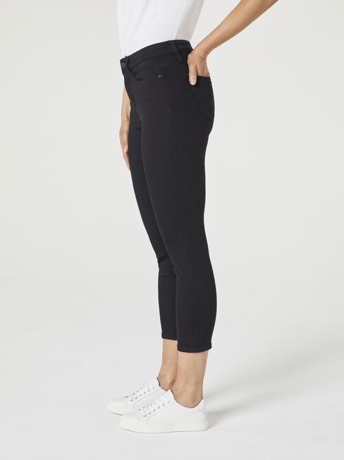 Kara Mid Waist Skinny Capri