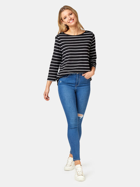 Essential Boatneck Tee