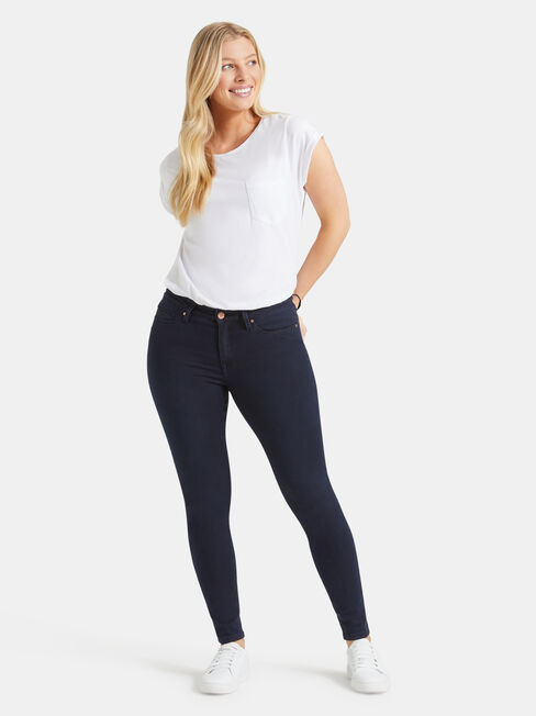 Curve Embracer Skinny Jeans Indigo Ink