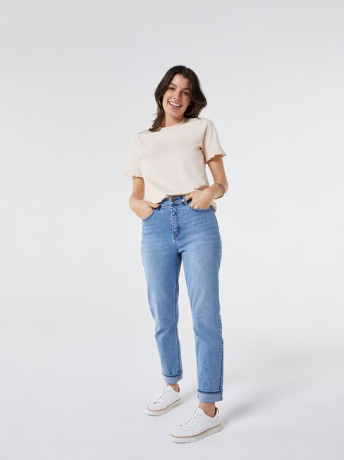 Clara Frill Sleeve Tee