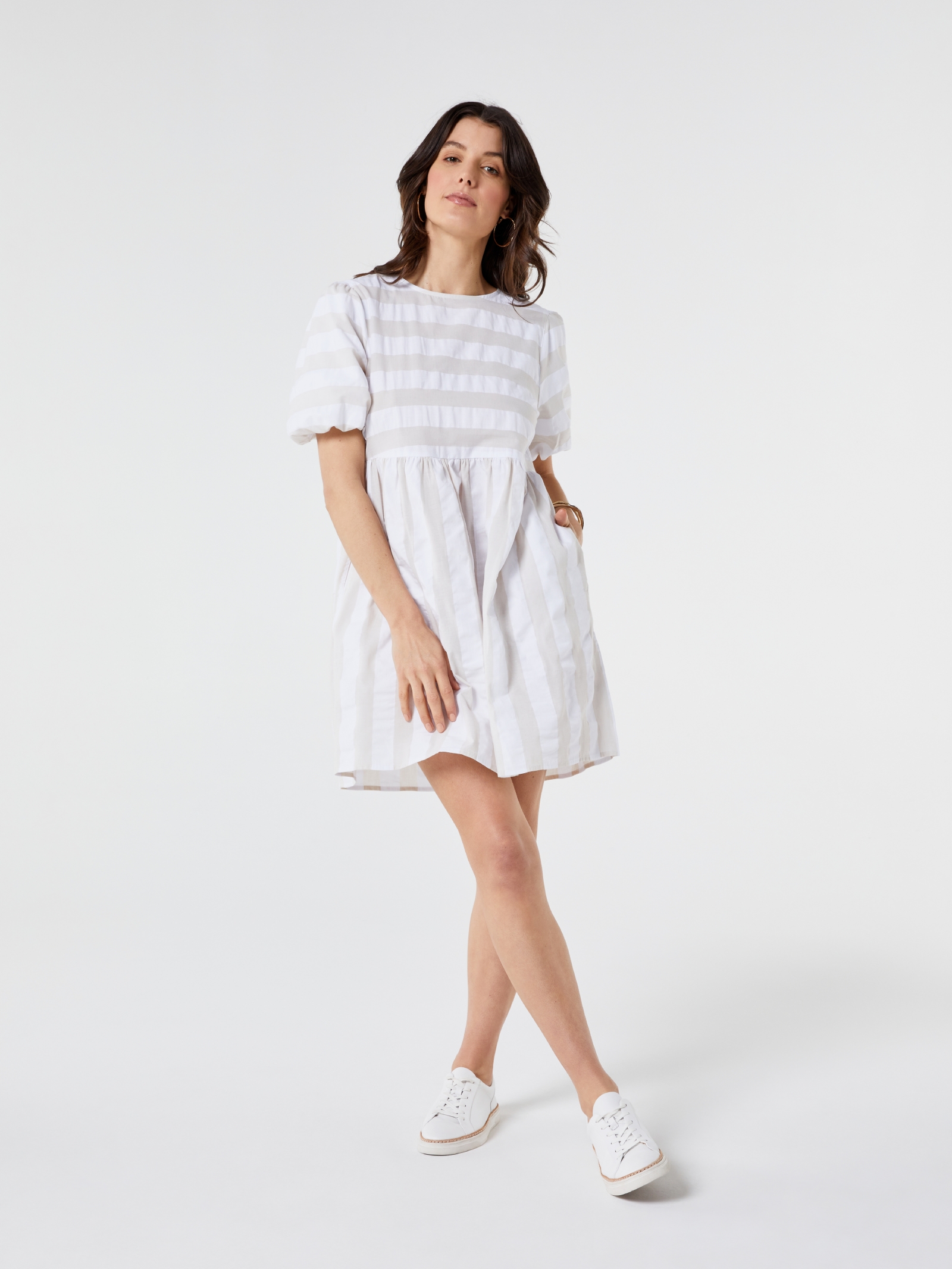 Arabella Bubble Sleeve Dress