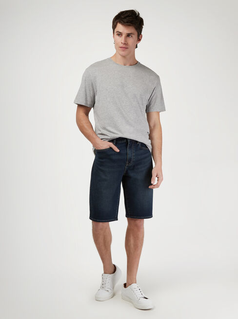 Caleb Knit Denim Short