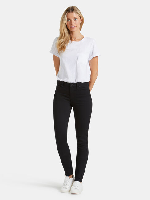 Skinny Jeans Black Night