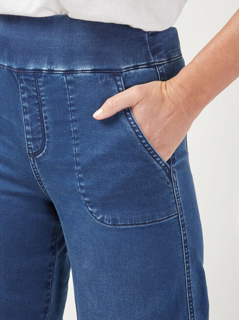 Tessa J-Luxe Wide Leg Jeans