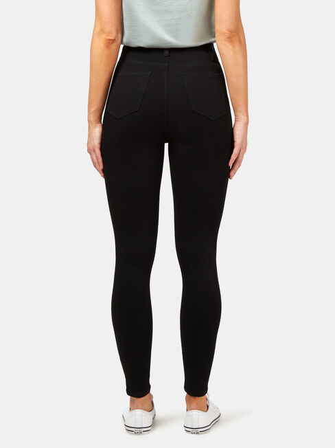 Freeform 360 Contour High Waisted Skinny 7/8 Jeans Black