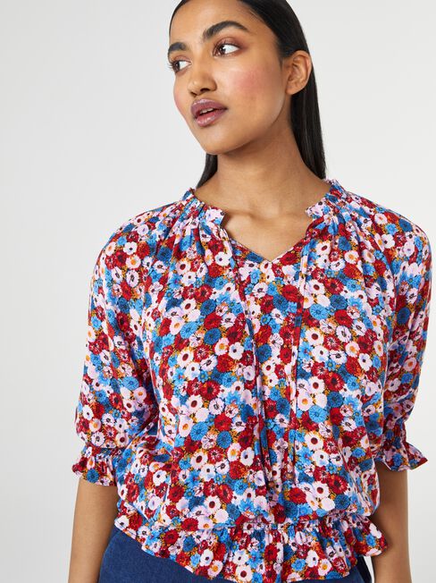 Dixie Tie Neck Blouse