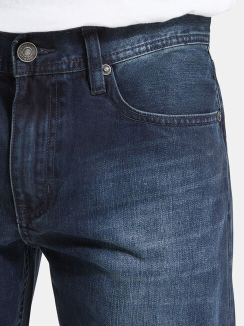 Slim Straight Jeans Storm Indigo