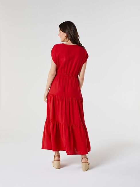 Avery Linen Midi Dress