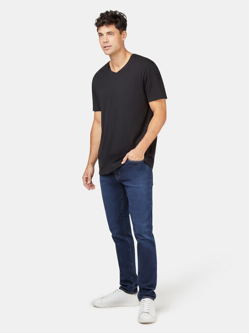 Basic Short Sleeve V-Neck Tee