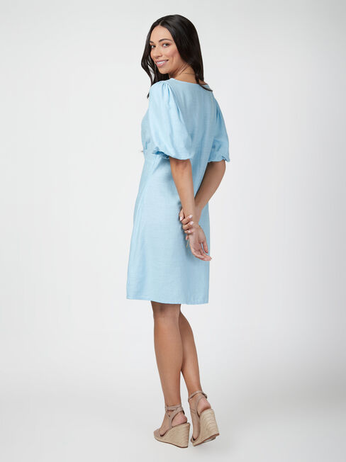 Poppy Puff Sleeve Dress