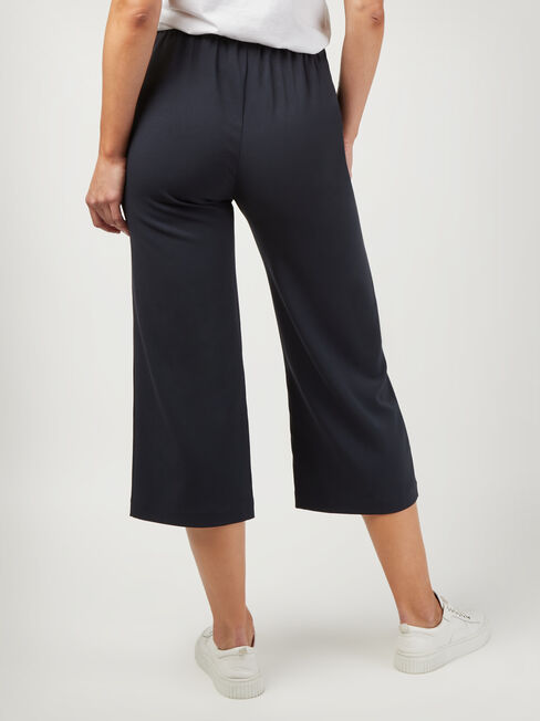 Terri Twill Crop Wide Leg Pant