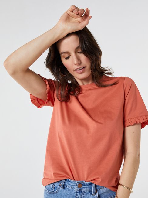 Clara Frill Sleeve Tee