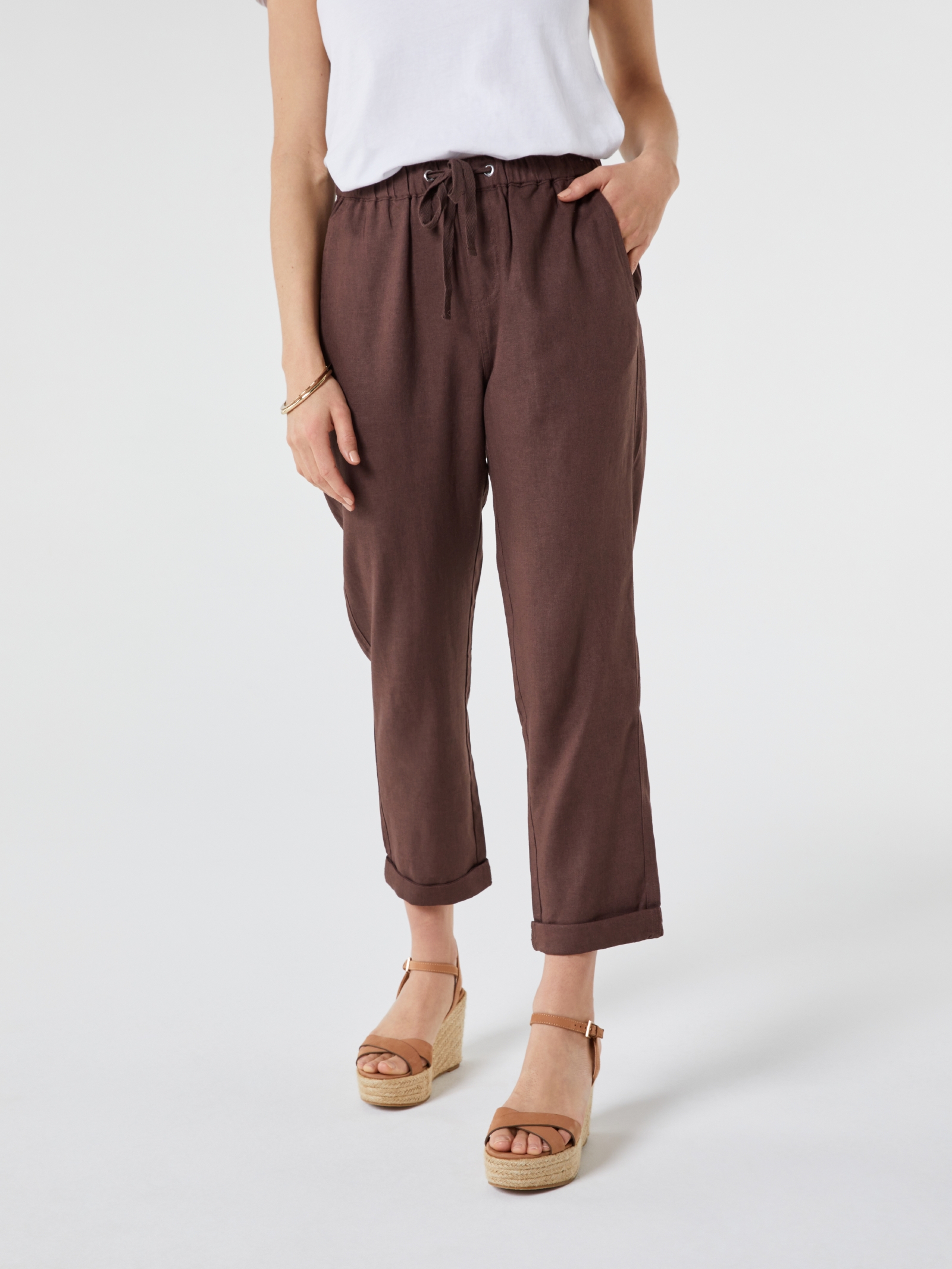 Linen Blend Pant