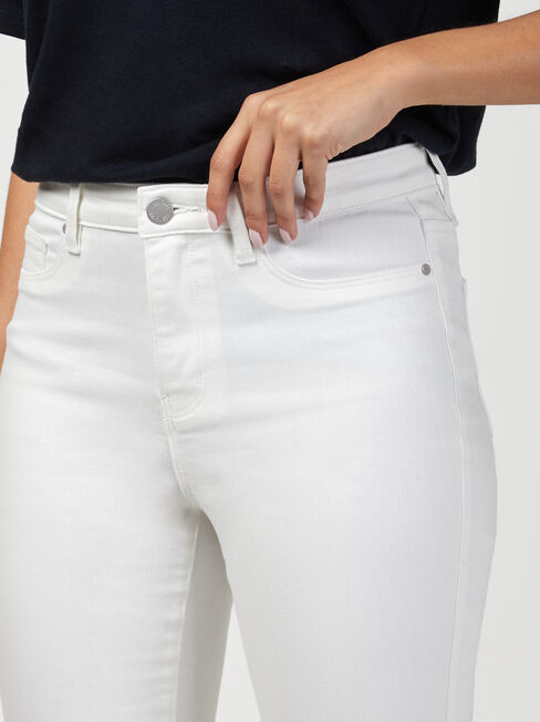 Kara Mid Waist Skinny Capri