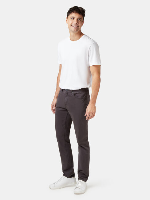 Slim Tapered Jeans Black Charcoal