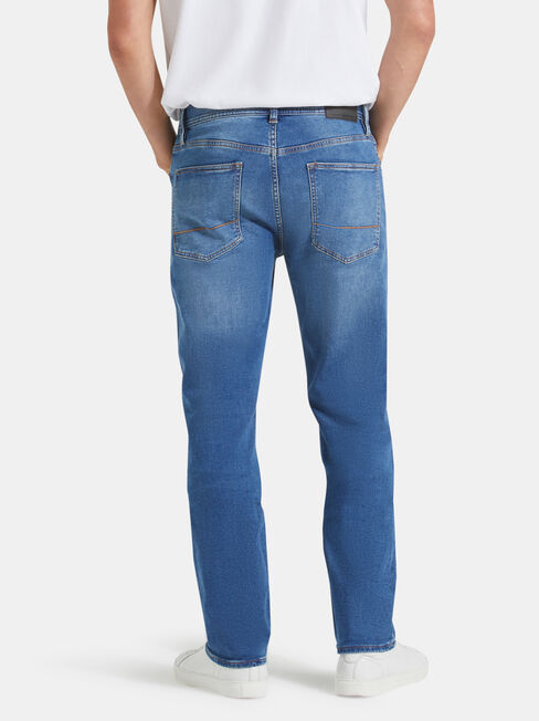 Slim Straight Jeans Light Wash