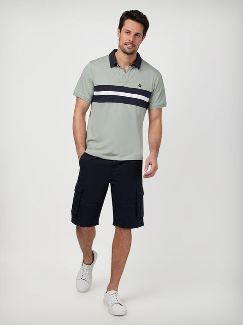 SS Ashton Panel Jersey Polo