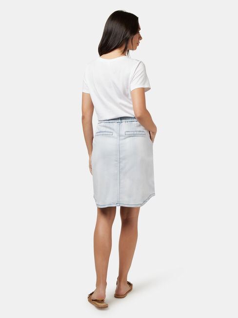 Lulu Luxe Lounge Knee Length Skirt
