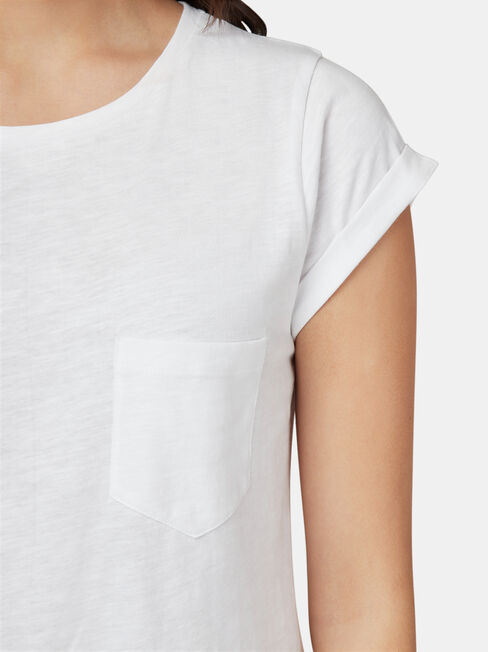Essential Slub Pocket Tee