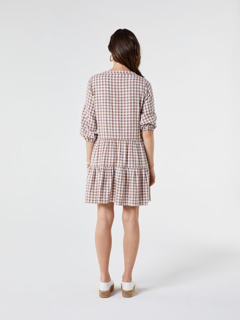 Kennedy Blouson Sleeve Shirt Dress