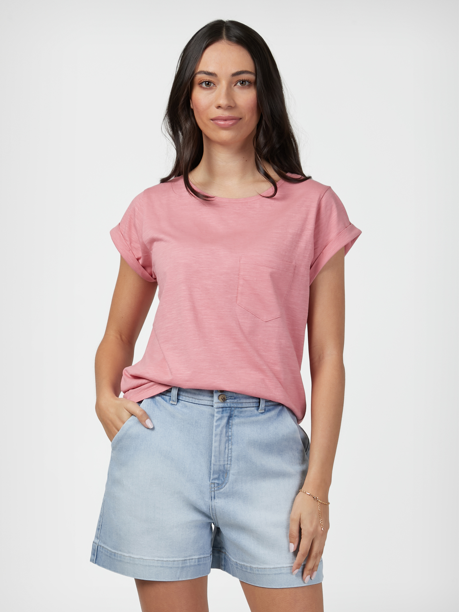 Essential Slub Pocket Tee