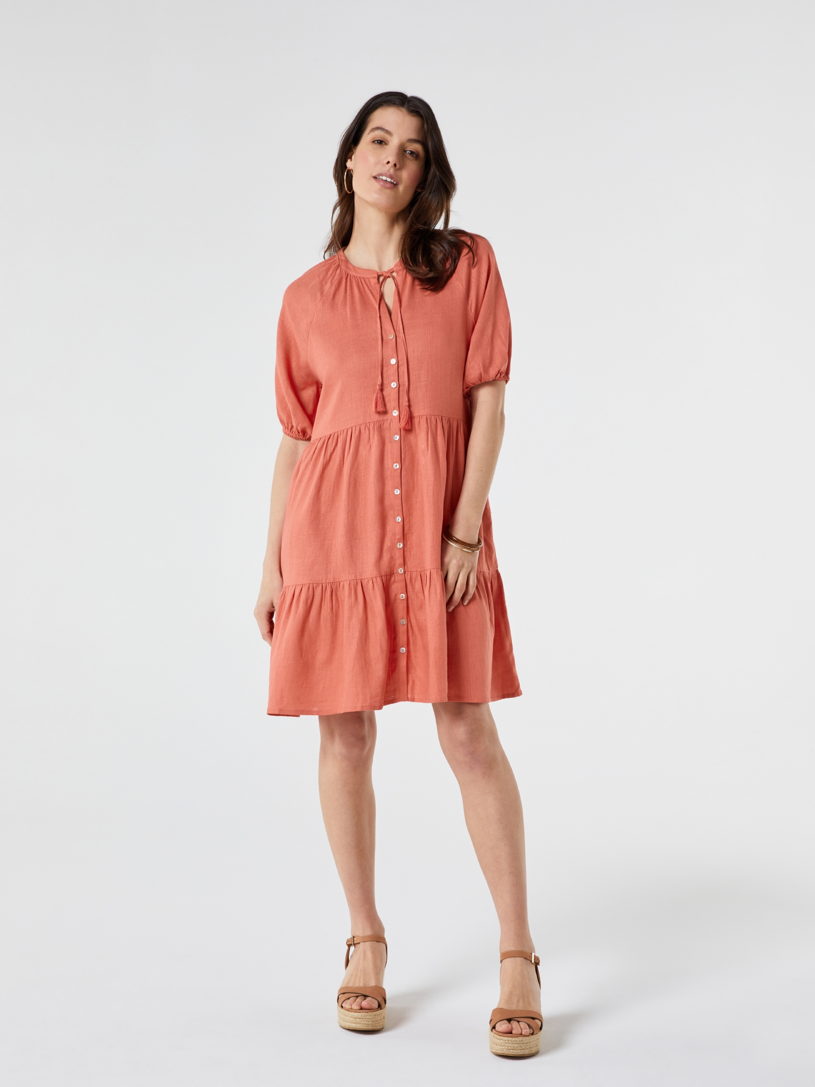 Felicity Button Down Dress