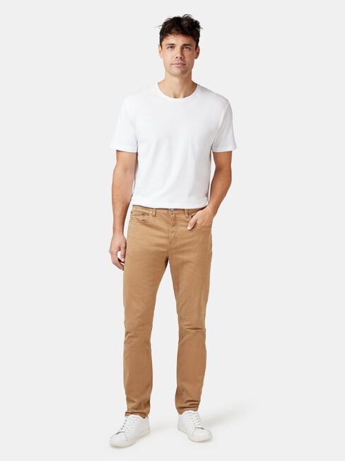 Slim Tapered Jeans Tobacco