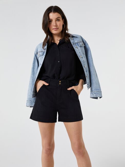 Fawn lace Insert Blouse