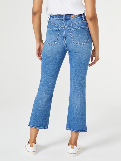 Rita High Waisted Crop Boot Jeans