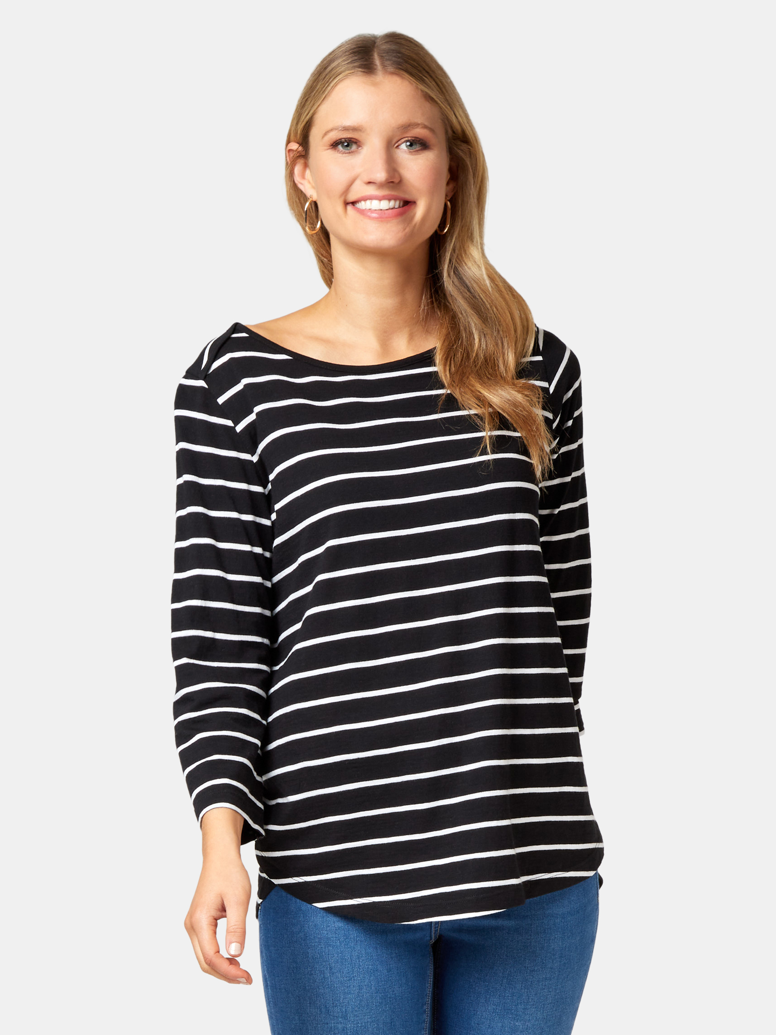 Essential Boatneck Tee