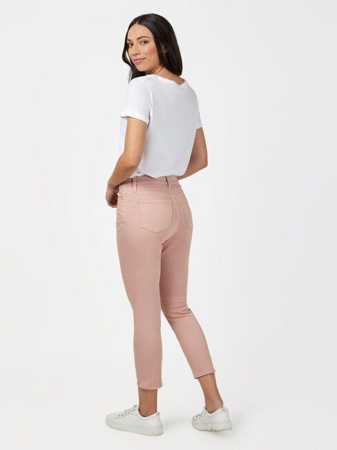 Kara Mid Waisted Skinny Capri